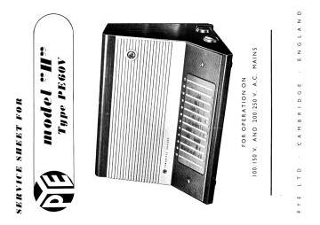 Pye-PE60V_H_Model H ;PE60V-1954.Pye.Radio preview